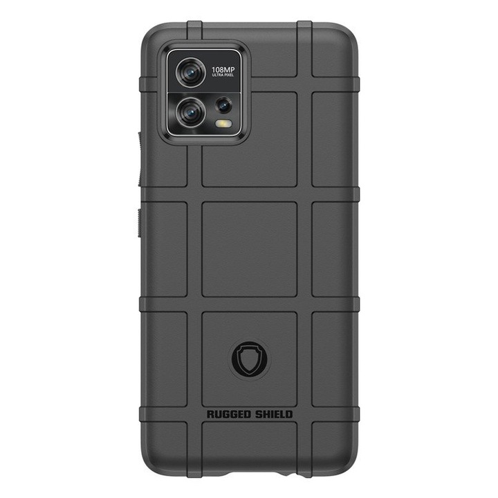 Husa Telefon, ERBORD, TPU, Pentru Motorola Moto G72 4G, Negru