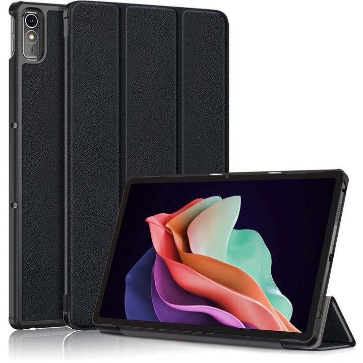 Husa tableta XGSM pentru Lenovo Tab P11 Gen 2, functie stand, negru, 11.5"