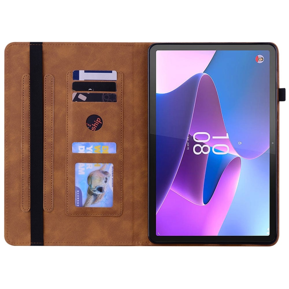 Husa pentru Lenovo Tab P11 Pro Gen 2, XGSM, maro