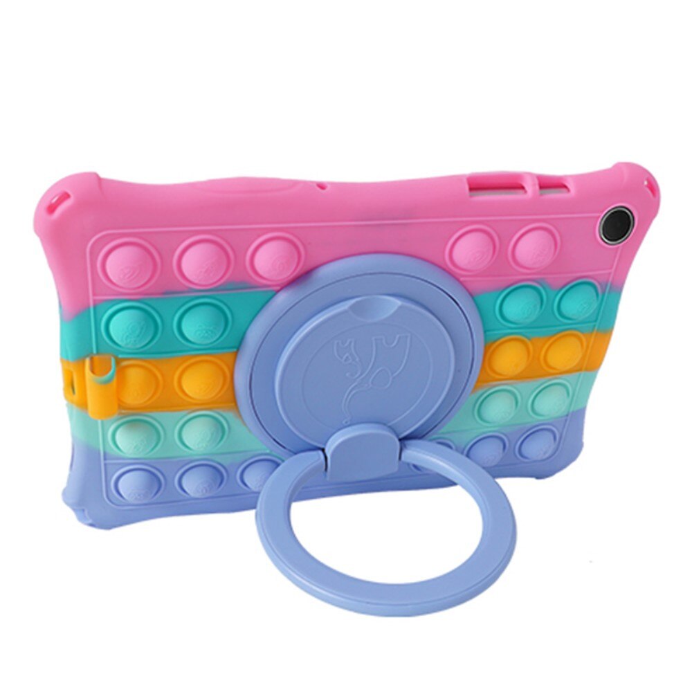 Husa copii pentru Samsung Galaxy Tab A9+, XGSM, Model, Bubble, multicolor