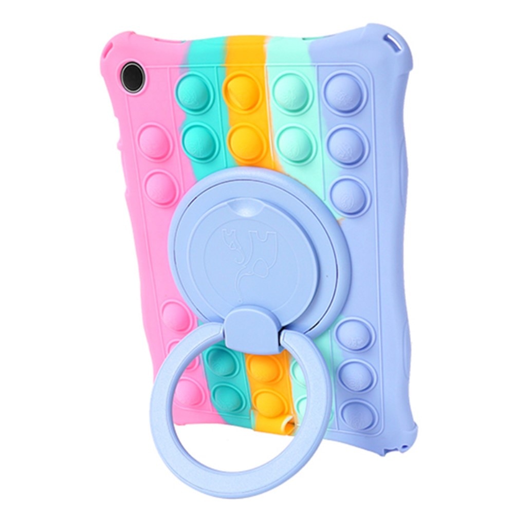 Husa copii pentru Samsung Galaxy Tab A9+, XGSM, Model, Bubble, multicolor