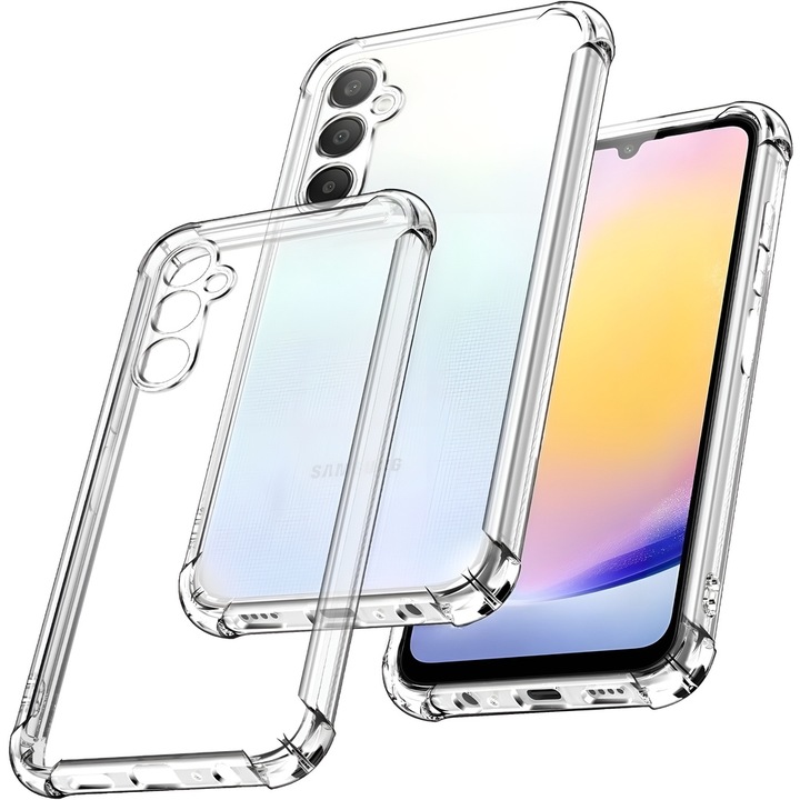 Husa telefon Samsung Galaxy A35 5G, XGSM, transparenta, dropproof, flexibila