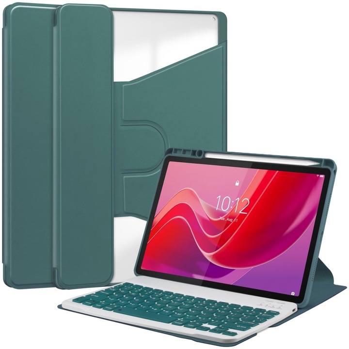 Husa pentru Lenovo Tab M11, XGSM, Verde inchis