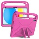 Husa tablete XGSM pentru Samsung Galaxy Tab A9, cu maner, roz, rezistenta la impact, functie stand