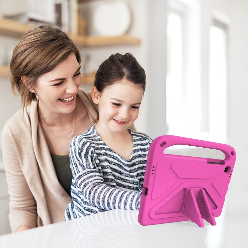 Husa tablete XGSM pentru Samsung Galaxy Tab S6 Lite, rezistenta la socuri, cu maner, roz