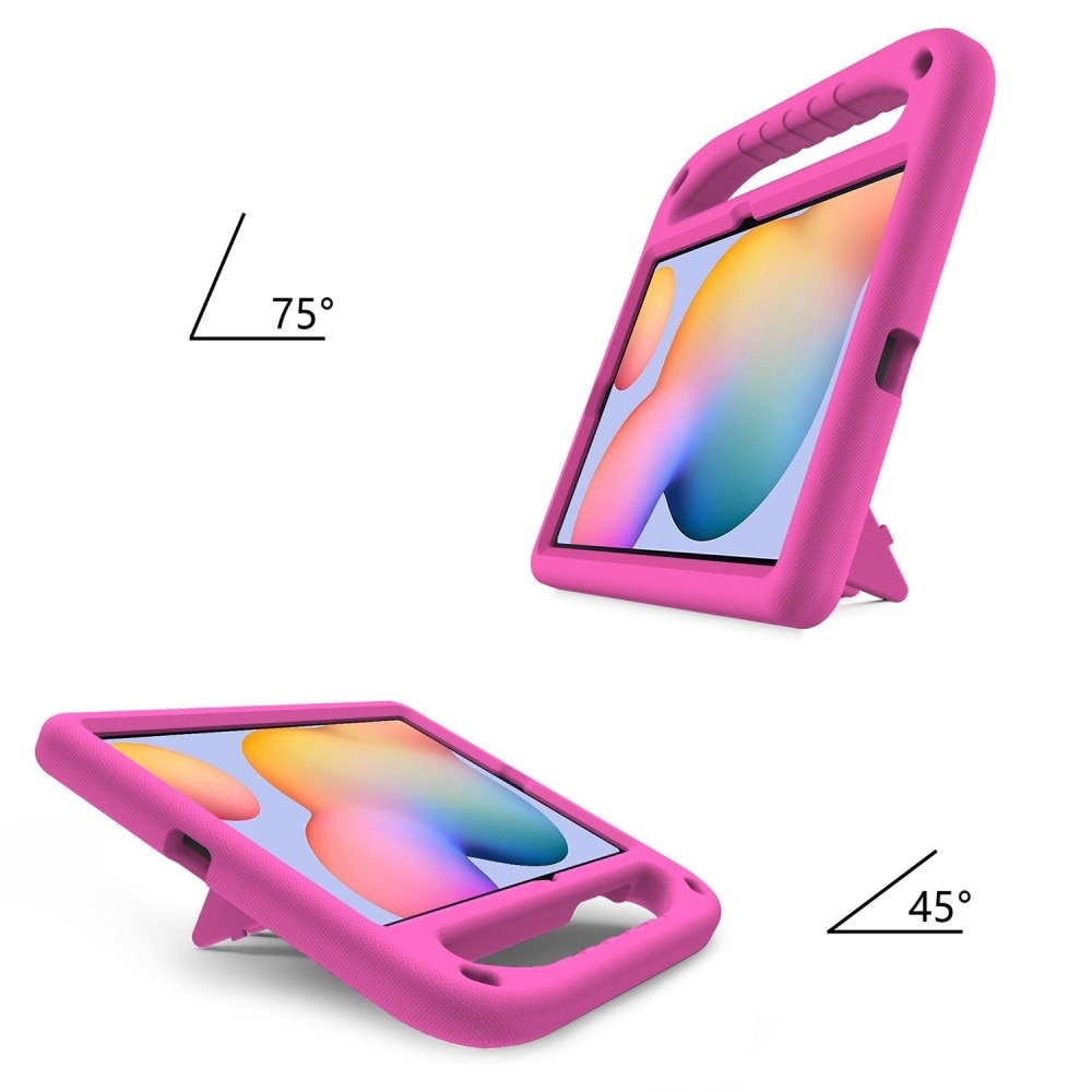 Husa tablete XGSM pentru Samsung Galaxy Tab S6 Lite, rezistenta la socuri, cu maner, roz