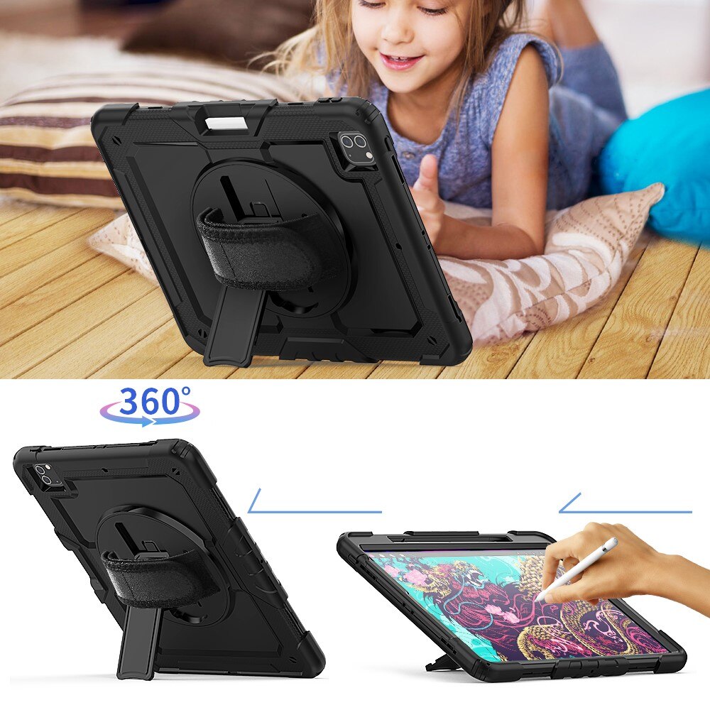 Husa de protectie pentru iPad Pro 12.9, Policarbonat, Negru