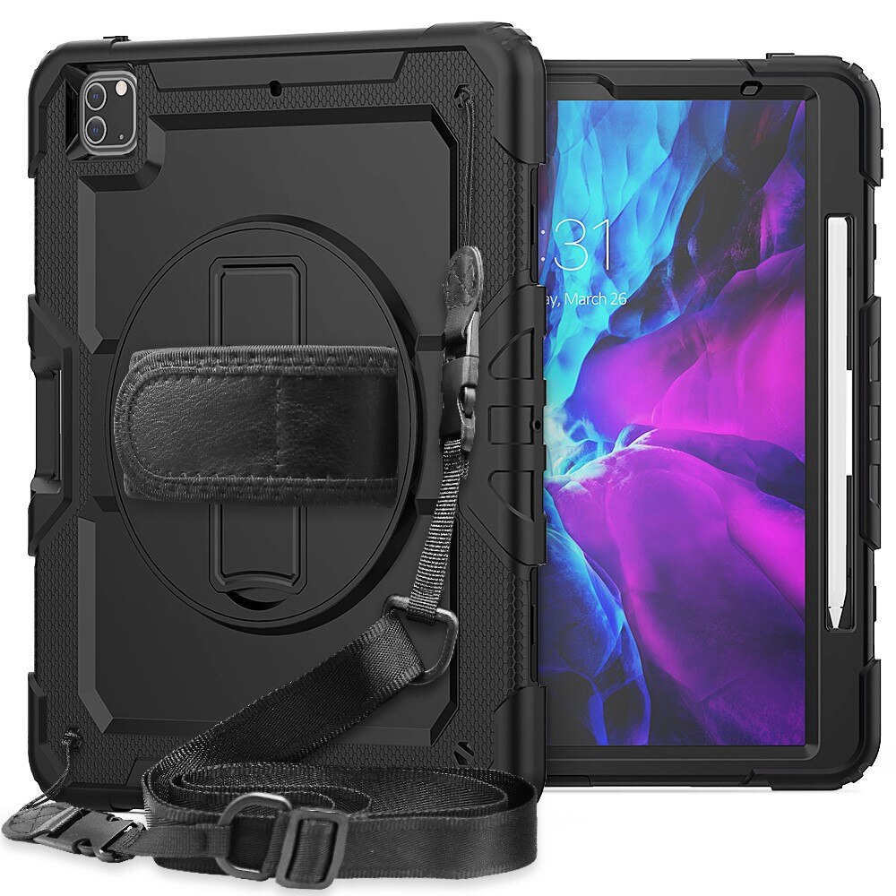 Husa de protectie pentru iPad Pro 12.9, Policarbonat, Negru