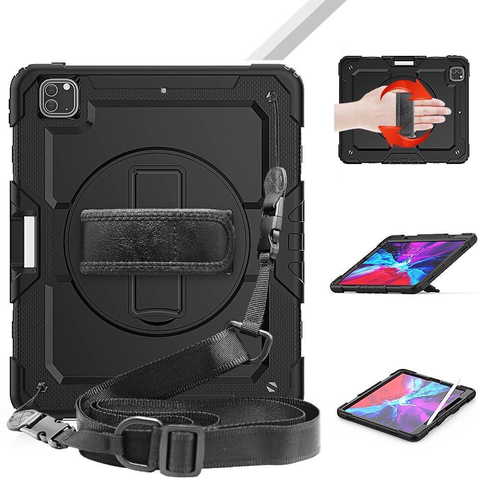 Husa de protectie pentru iPad Pro 12.9, Policarbonat, Negru