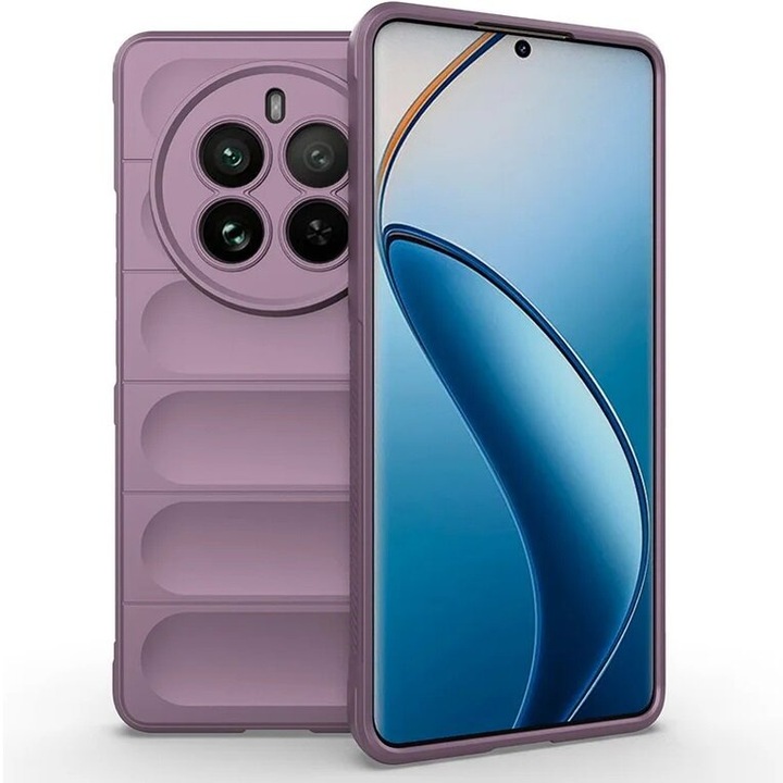 Etui Gaming Shockproof pentru Realme 12 Pro 5G / 12 Pro+ 5G, TPU, violet, set 1 buc.