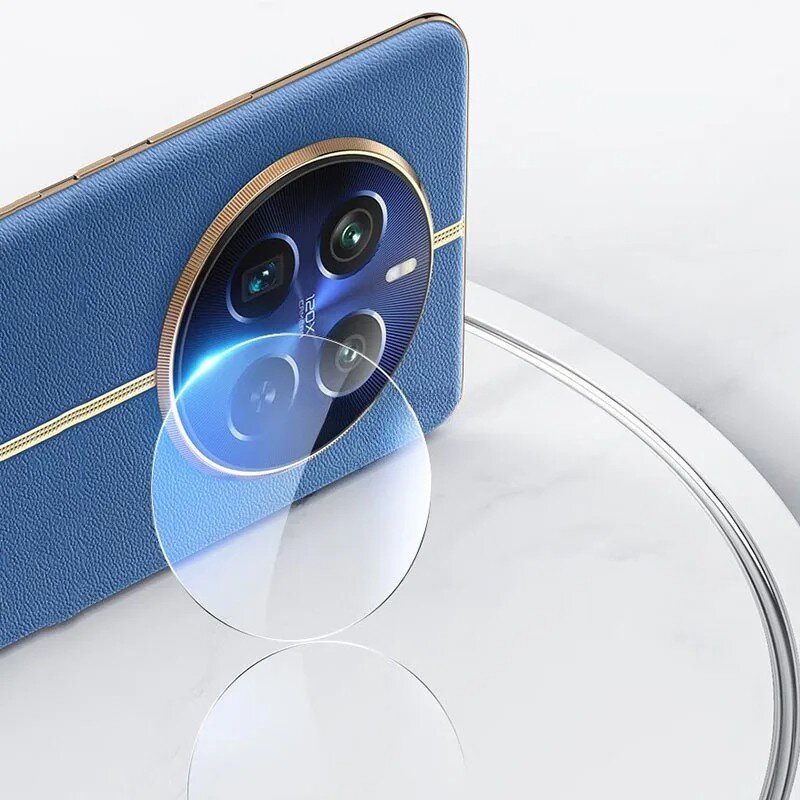 Folie protectie camera, ERBORD, Sticla securizata, Pentru Realme 12 Pro 5G / 12 Pro+ 5G, Transparent