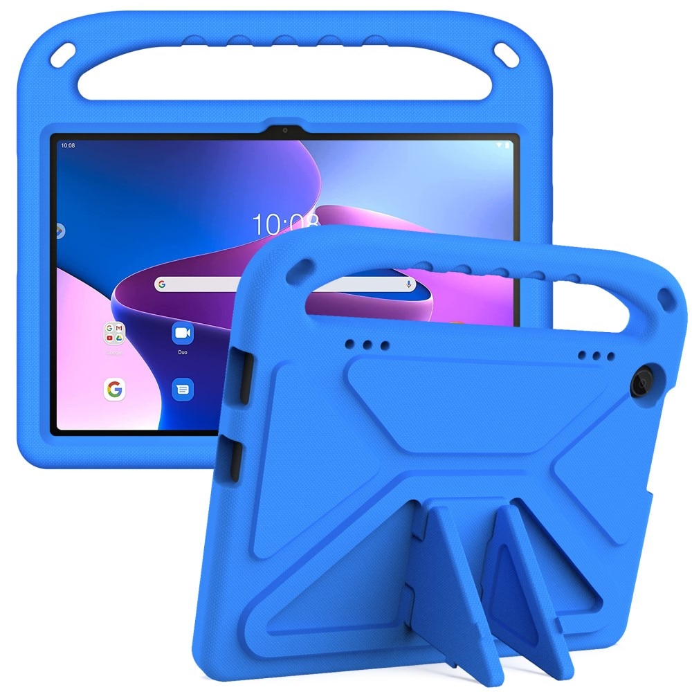 Husa tableta pentru copii, XGSM, Compatibil cu Lenovo Tab M10 10.1 Gen 3, Spuma EVA, Albastru