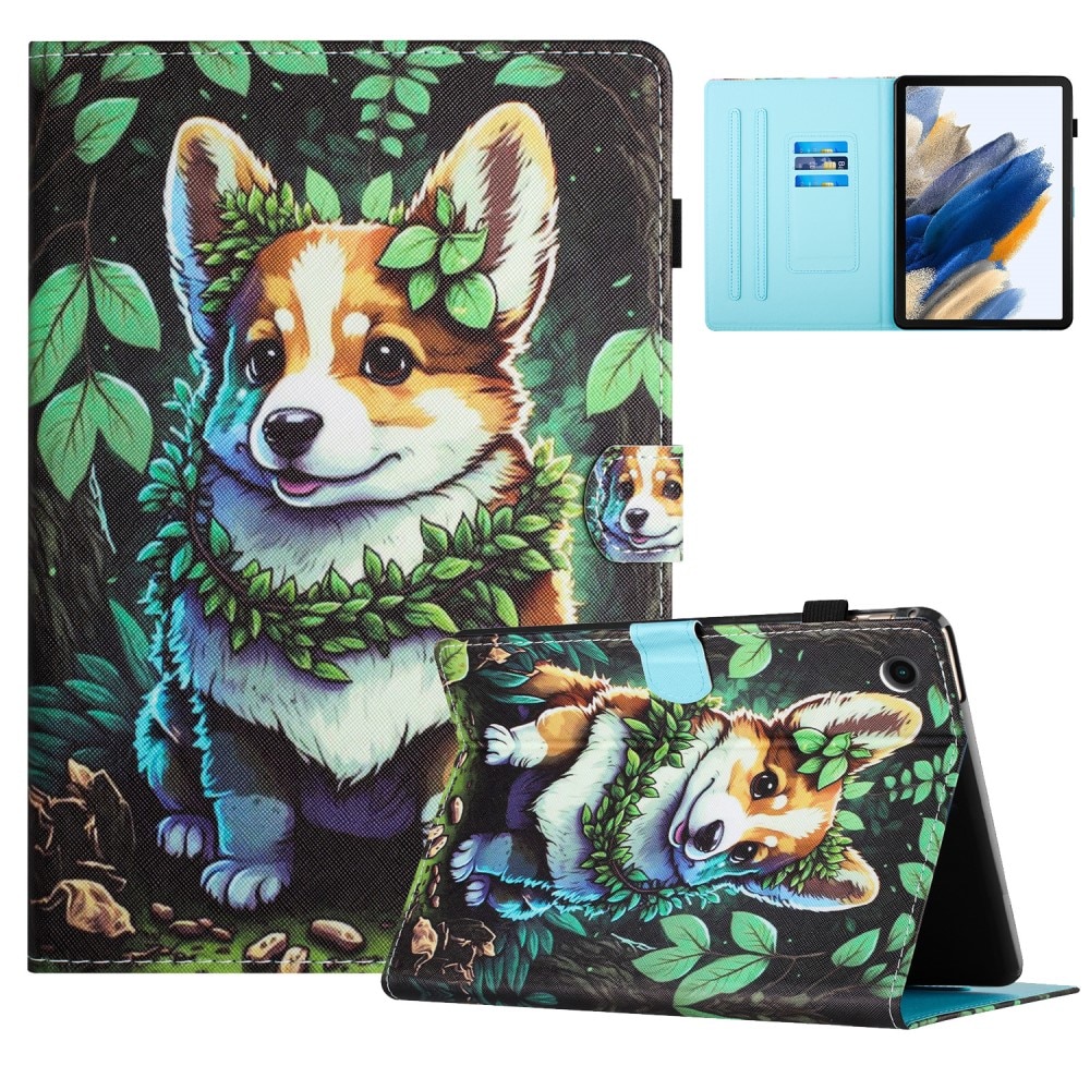 Husa pentru Samsung Galaxy Tab A9 X110/X115, XGSM, Model caine corgi