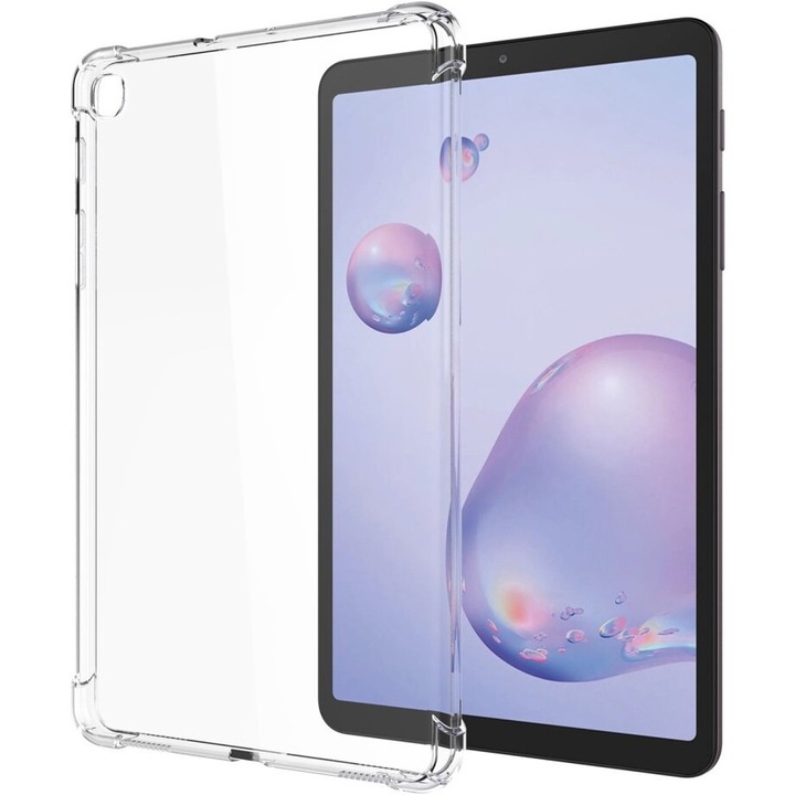 Husa tableta XGSM pentru Samsung Galaxy Tab A7 Lite, silicon, transparenta