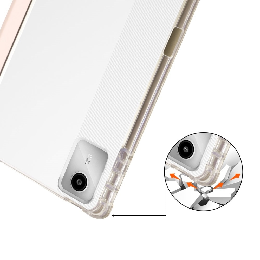 Husa tableta XGSM Smartcase Hybrid pentru Lenovo Tab M11, roz, tri-fold