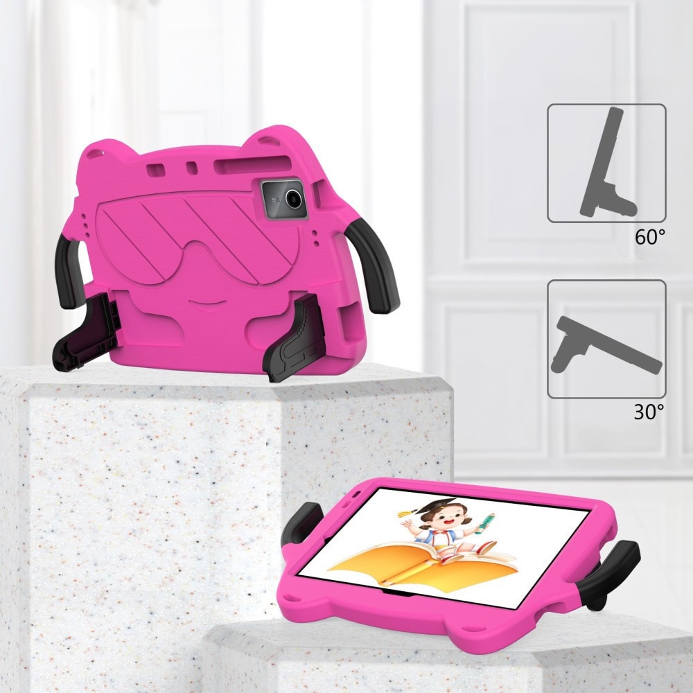 Husa tablete copii XGSM, cu maner, roz, pentru Xiaomi Redmi Pad SE/Huawei MatePad 11 2021/DOOGEE T30 Pro/Lenovo Tab M11