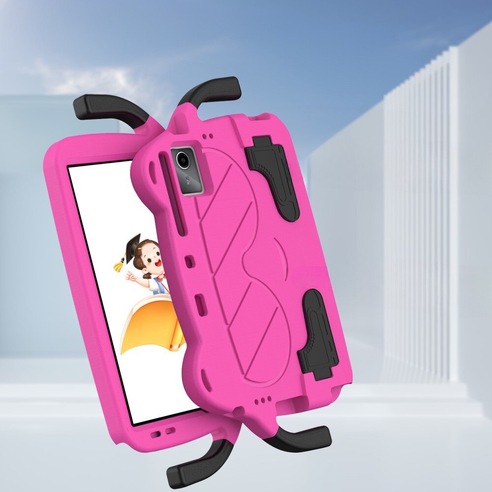Husa tablete copii XGSM, cu maner, roz, pentru Xiaomi Redmi Pad SE/Huawei MatePad 11 2021/DOOGEE T30 Pro/Lenovo Tab M11