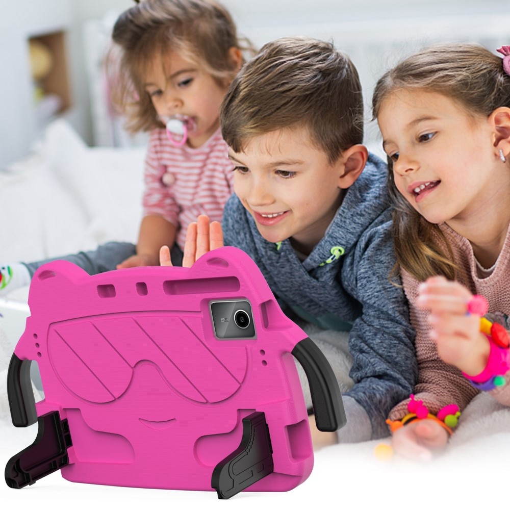 Husa tablete copii XGSM, cu maner, roz, pentru Xiaomi Redmi Pad SE/Huawei MatePad 11 2021/DOOGEE T30 Pro/Lenovo Tab M11