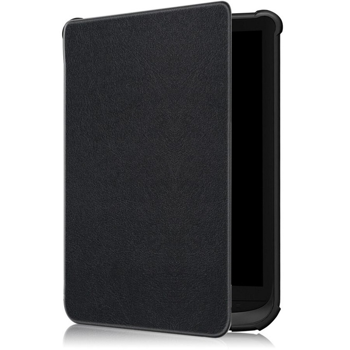 Husa pentru eBook, Erbord, Compatibil cu PocketBook Verse / Verse Pro, Smartcase, Negru