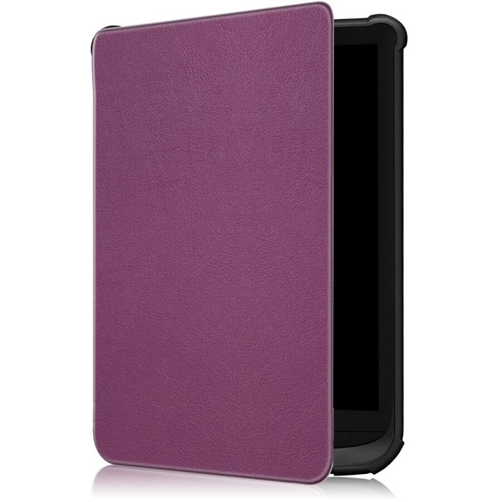 Etui Smartcase pentru PocketBook Verse / Verse Pro, violet, functie wake up/sleep
