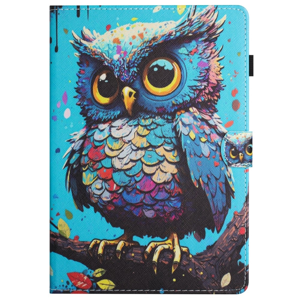 Husa tableta XGSM pentru Lenovo Tab M11, suport integrat, model bufnita