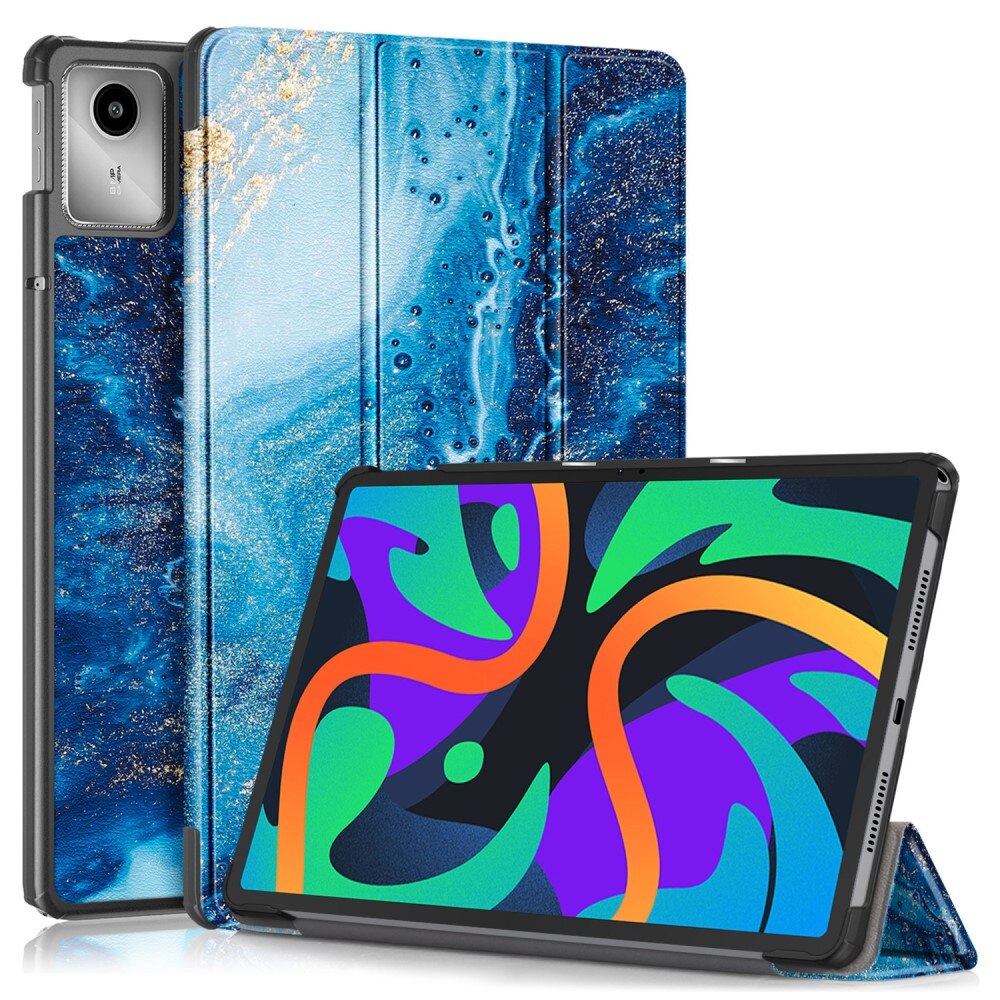 Husa tableta XGSM pentru Lenovo Tab M11, functie stand, rezistenta la amprente, negru