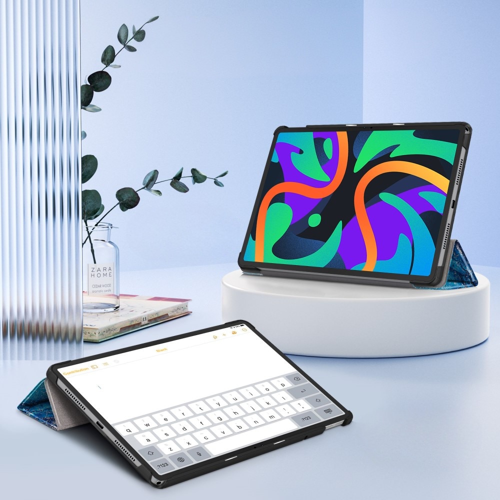 Husa tableta XGSM pentru Lenovo Tab M11, functie stand, rezistenta la amprente, negru