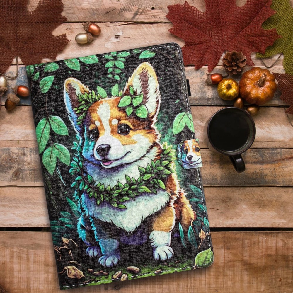 Husa tableta XGSM pentru Lenovo Tab M11, functie stand, model Corgi