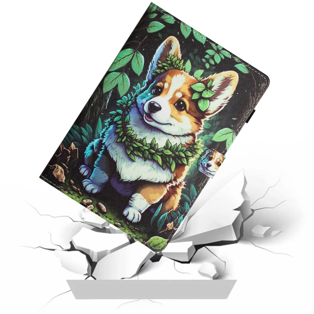 Husa tableta XGSM pentru Lenovo Tab M11, functie stand, model Corgi