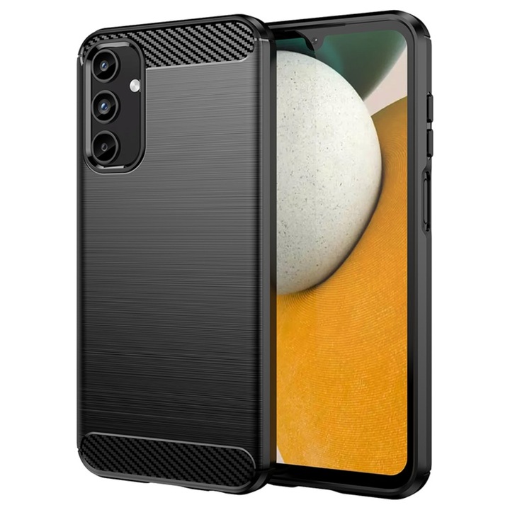 Husa telefon XGSM pentru Realme 12 Pro 5G / 12 Pro+ 5G, Carbon, neagra, TPU, design sportiv