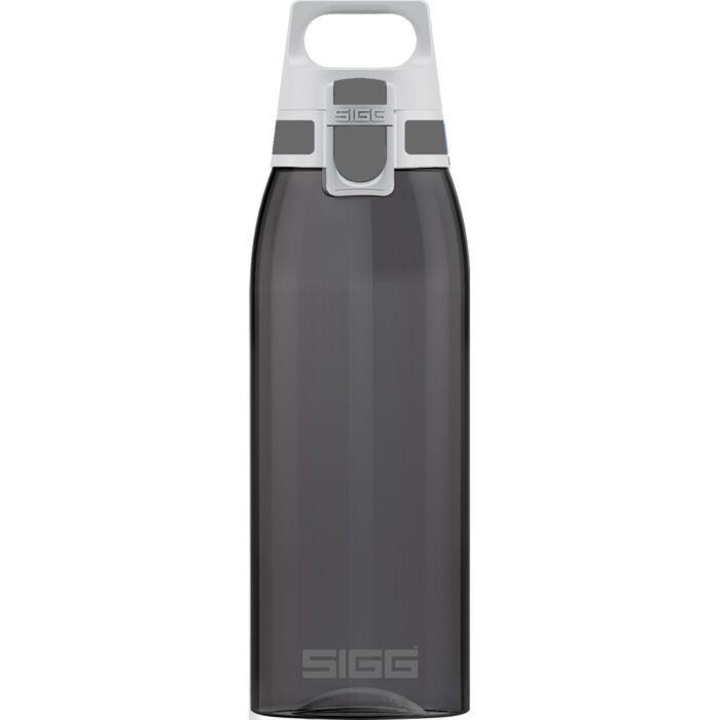 Sigg Total Color vizespalack, tartós tritán, antracit, 1,0 liter
