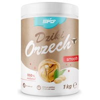 SFD Unt de arahide 100% neted, smooth, cremos, 1kg, Peanut Butter, Arahide Prajite
