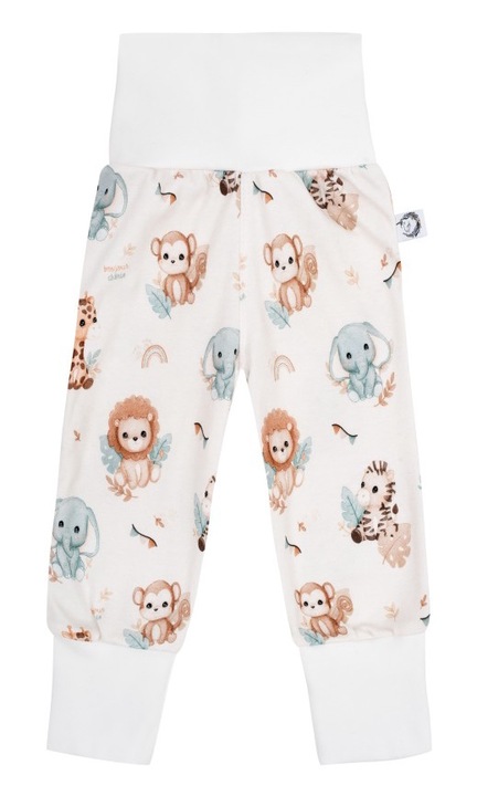 Bonjour Cherie gyereknadrag feher pamutbol, Fehér