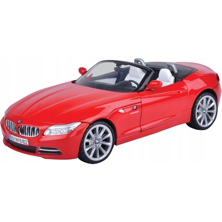 Macheta Auto, Motormax, Plastic, BMW Z4 2010, Scara 1/24