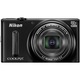 Aparat foto digital Nikon COOLPIX S9600, 16MP, Black + Card 8GB