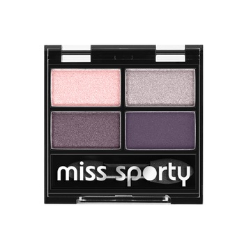 Fard de pleoape Miss Sporty Studio Color Quattro 402 Smoky Green Eyes, 5 g Fard de pleoape Miss Sporty Studio Color Quattro 402 Smoky Green Eyes, 5 g