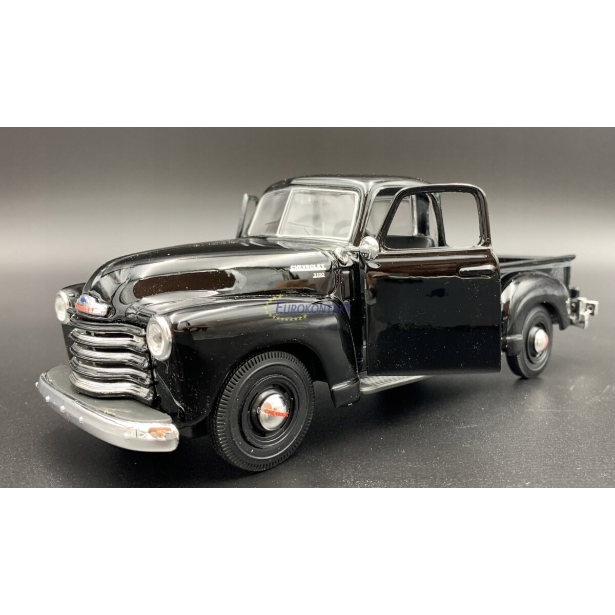 Chevrolet 3100 Pickup 1950, metal/plastic, negru, 1/25 - eMAG.ro