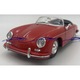 Modell autó, Welly, Porsche 356A Speedster, kabrió, piros, 1/24