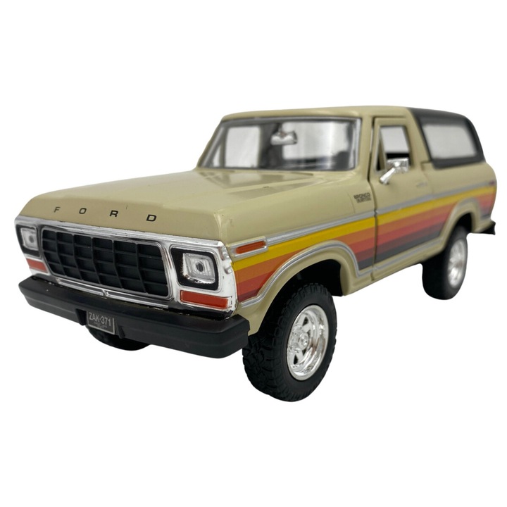 Automacheta Motormax, Ford Bronco 1978, Plastic, 1/24