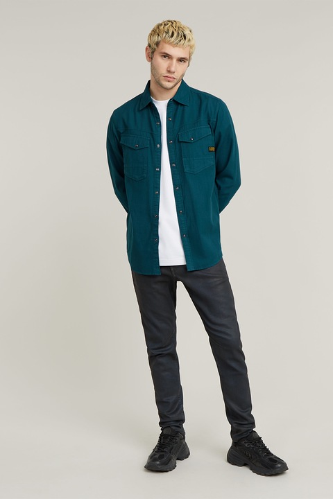 G-STAR, Скини дънки със захабен ефект, Ултрамарин синьо