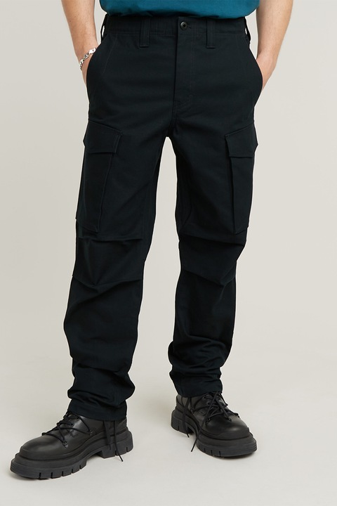 G-Star, Pantaloni cargo drepti, Albastru ultramarin, W33-L32