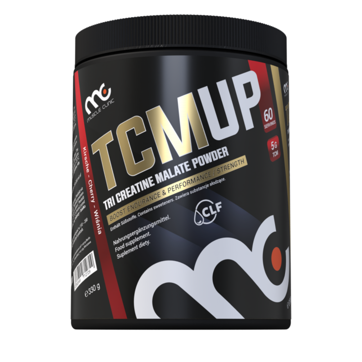 Supliment proteic, MUSCLE CLINIC, TCM Up, gust cirese, 330g