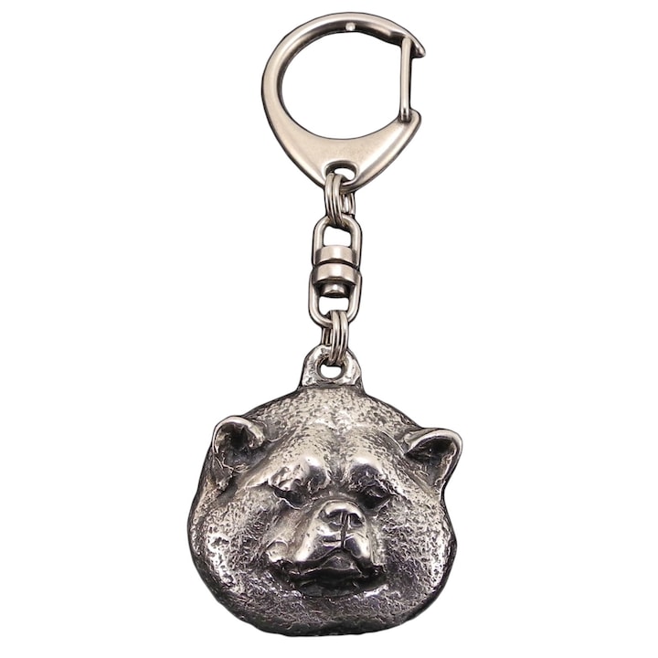Ключодържател Akita Inu, Art-Dog, сплав, сребро