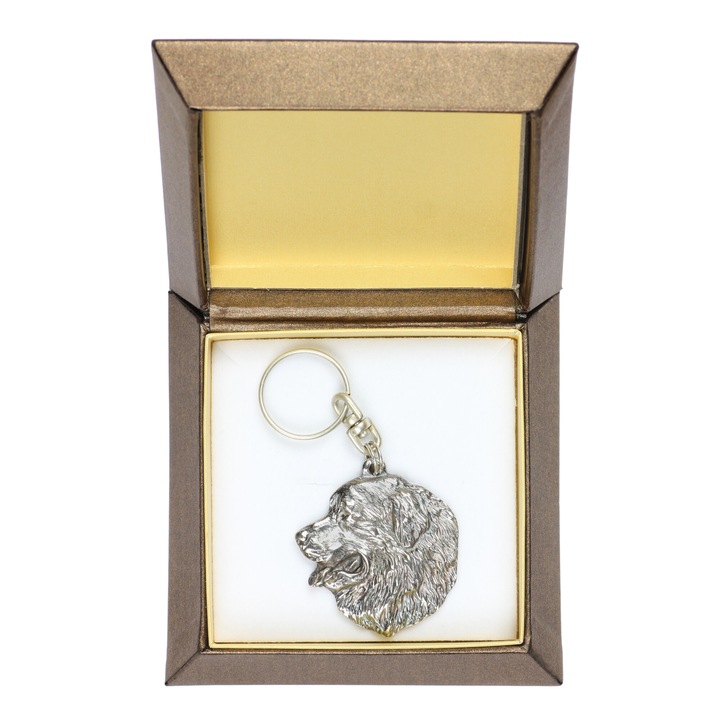 Berni hegyi kutya kulcstartó, Art-Dog, Ezüst