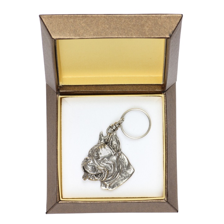 Art-Dog Boxer kulcstartó I, Ezüst medál