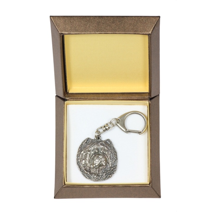 Kulcstartó Art-Dog Chow Chow, ötvözet, ezüstözött