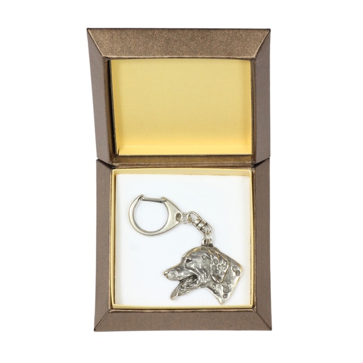 Dalmatian kulcstartó, Art-Dog, ötvözet, ezüstözött