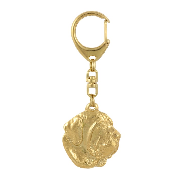 Art-Dog Fila Brasileiro Kulcstartó, ötvözet, arany