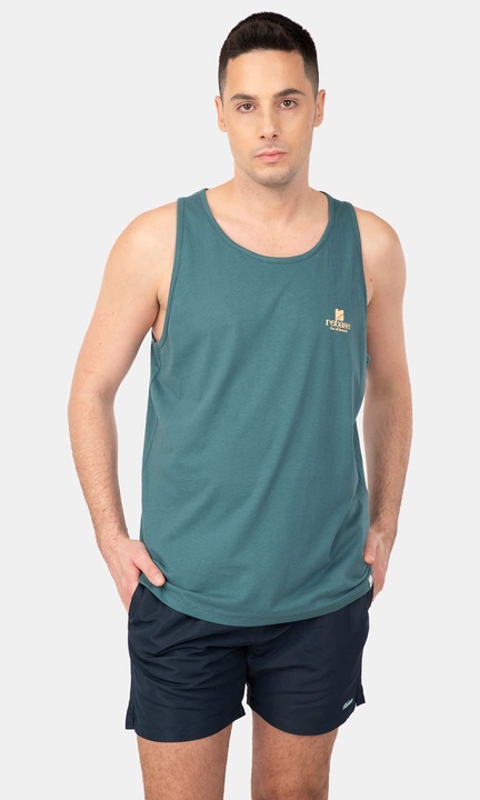 Sort de inot, REBASE, Poliester, Albastru, Albastru