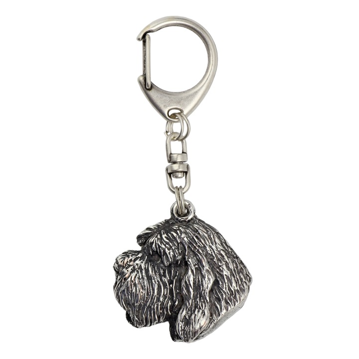 Ключодържател Art-Dog Otterhound, сребърно покритие, декоративен, цинкова сплав